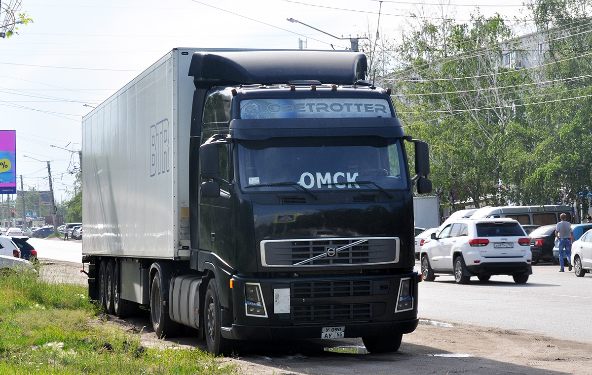 Омская область, № У 090 АУ 55 — Volvo ('2002) FH12.400