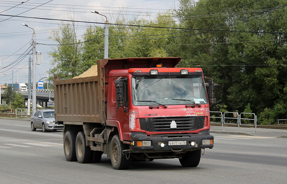 Челябинская область, № Е 605 УВ 72 — Howo HW ZZ3327