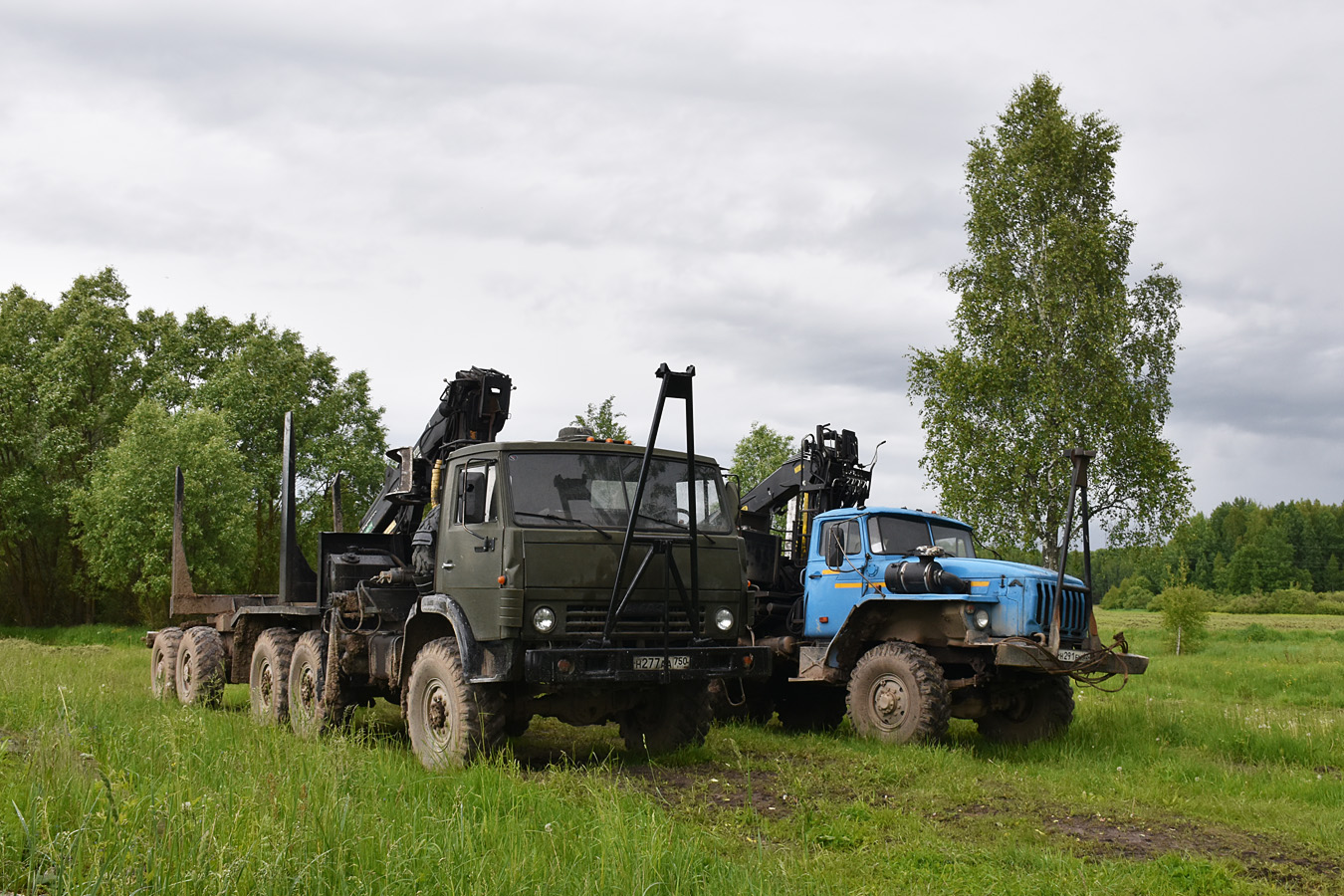 Рязанская область, № Н 277 АА 750 — КамАЗ-43105