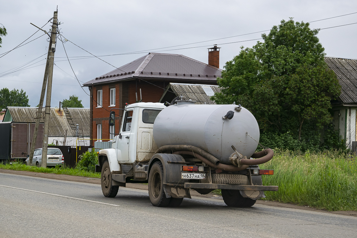 Удмуртия, № Н 637 НА 18 — ГАЗ-3307