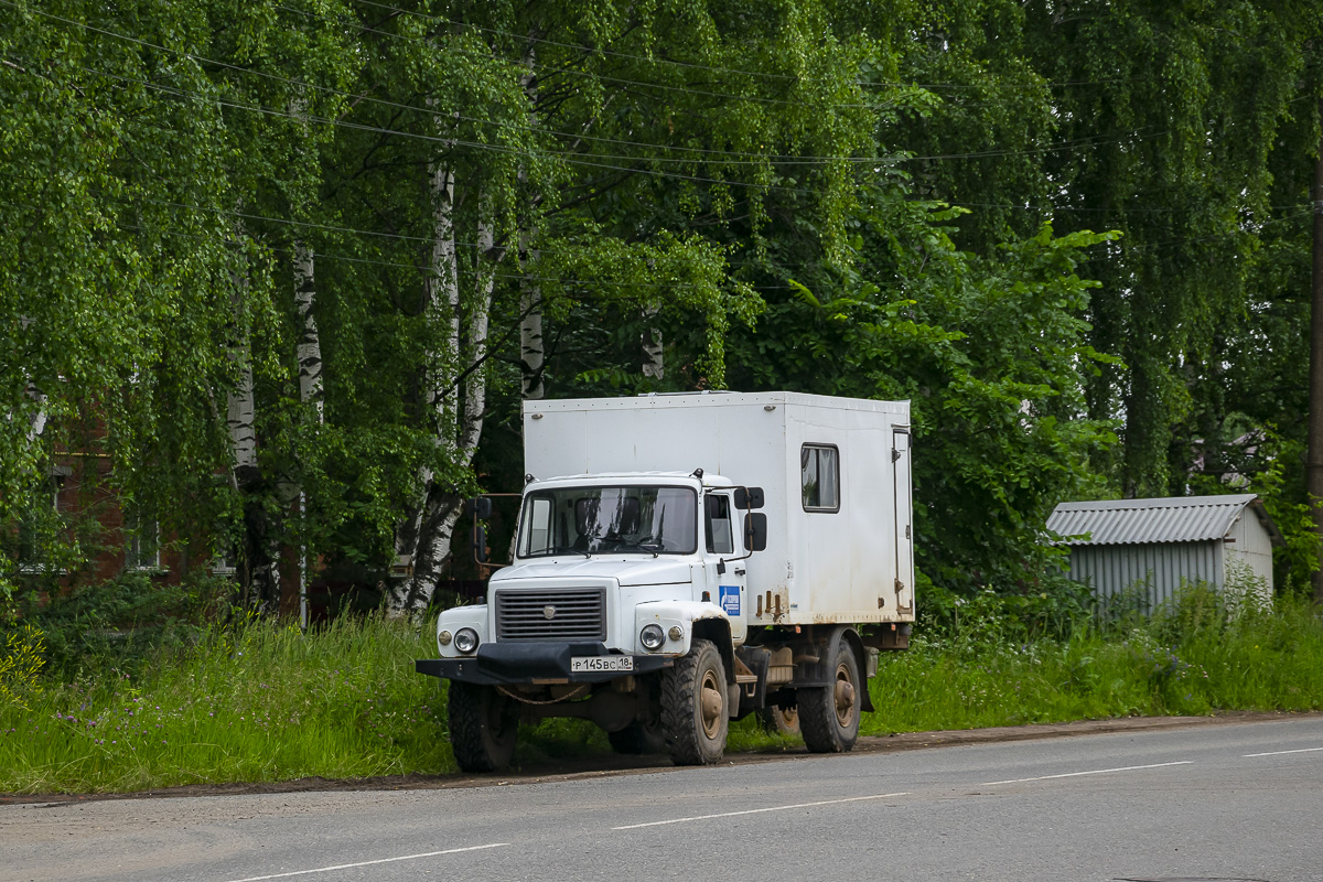 Удмуртия, № Р 145 ВС 18 — ГАЗ-33088 «Садко»