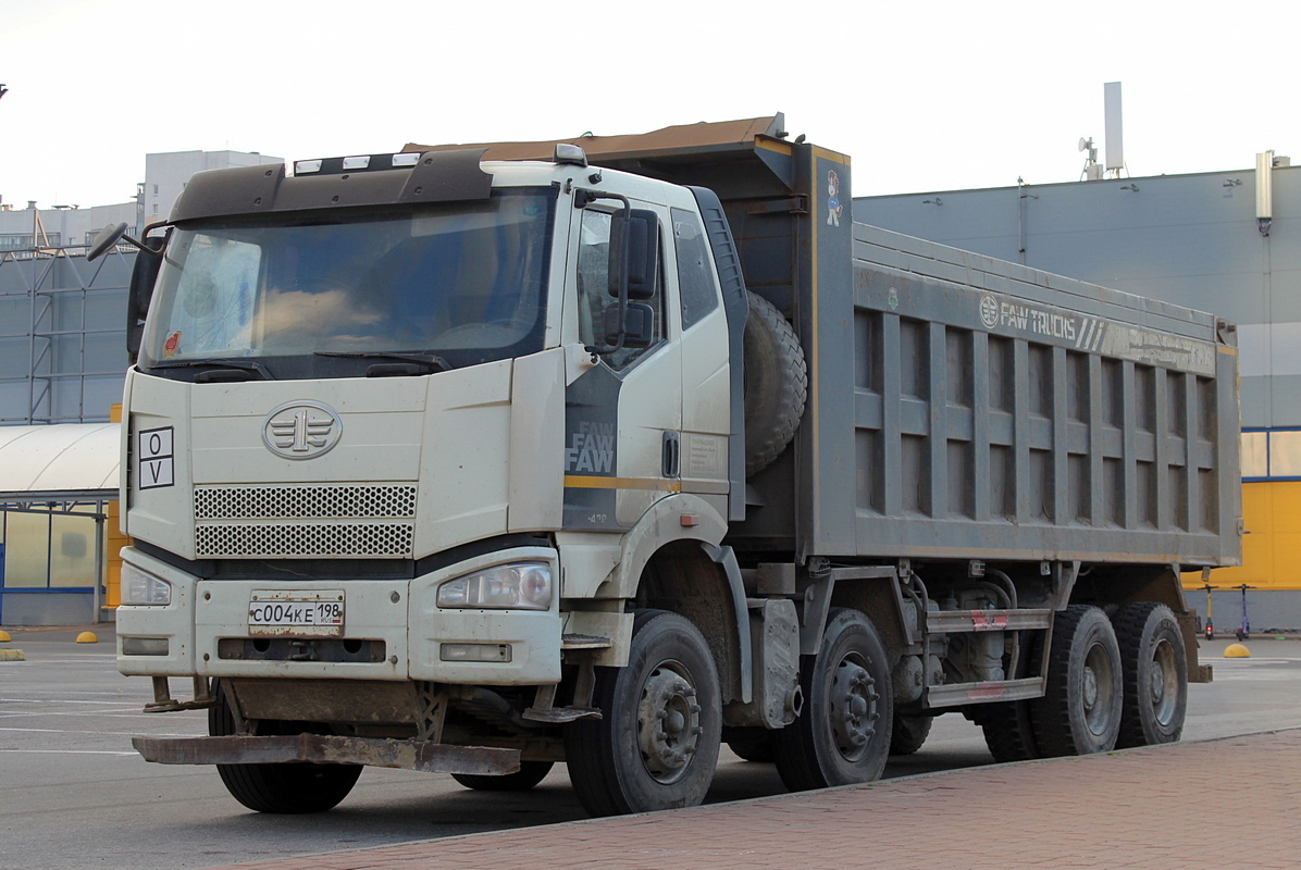 Санкт-Петербург, № С 004 КЕ 198 — FAW J6 CA3310