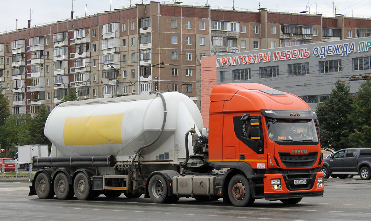Челябинская область, № Т 014 СМ 174 — IVECO Stralis ('2012) 460