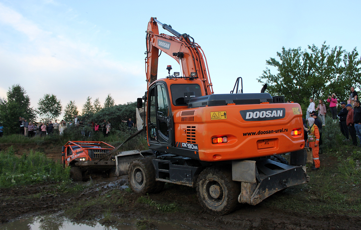 Челябинская область, № 0106 ** 74 — Doosan DX190W; Челябинская область — Второй этап кубка Челябинской области по трак триалу "Уральский рубеж"