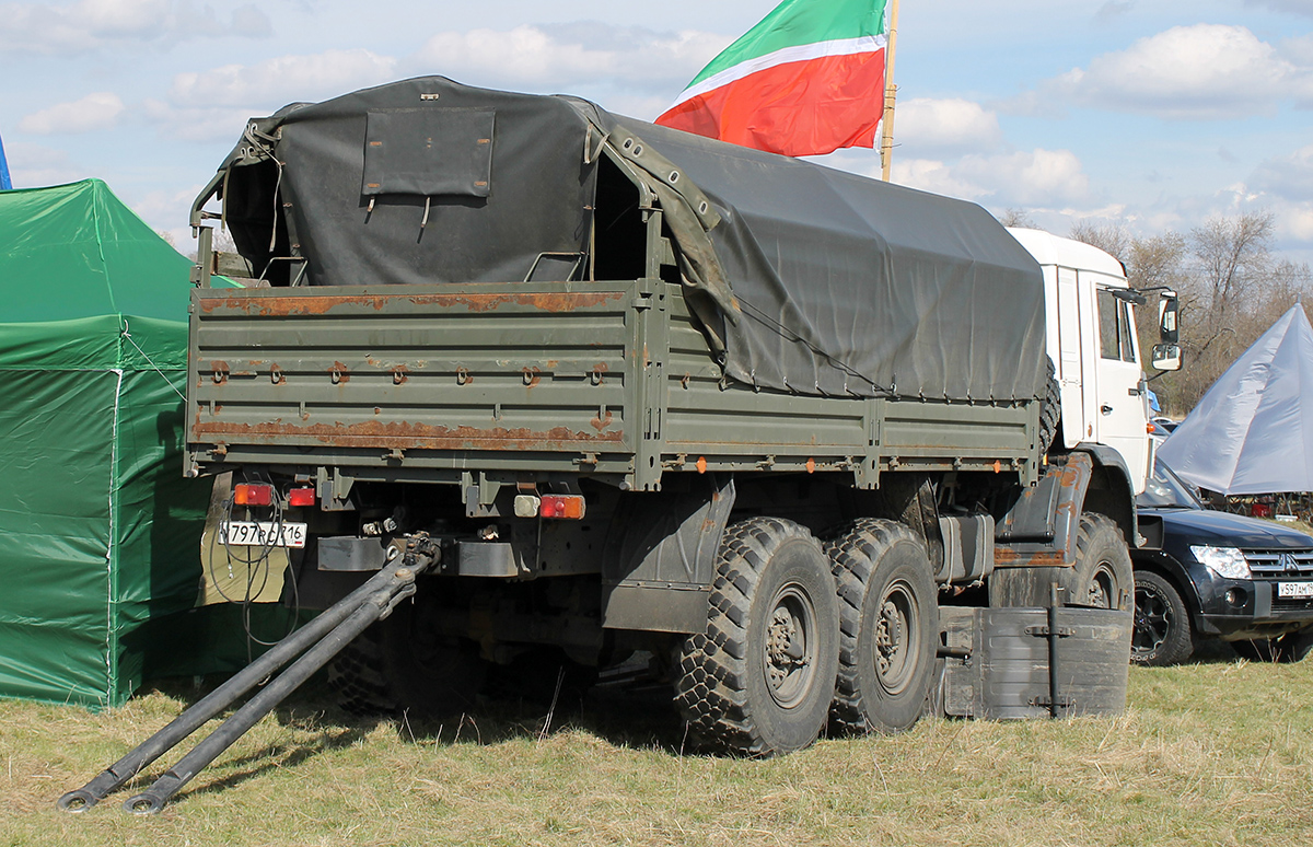 Татарстан, № У 797 РС 716 — КамАЗ-5350 (общая модель)