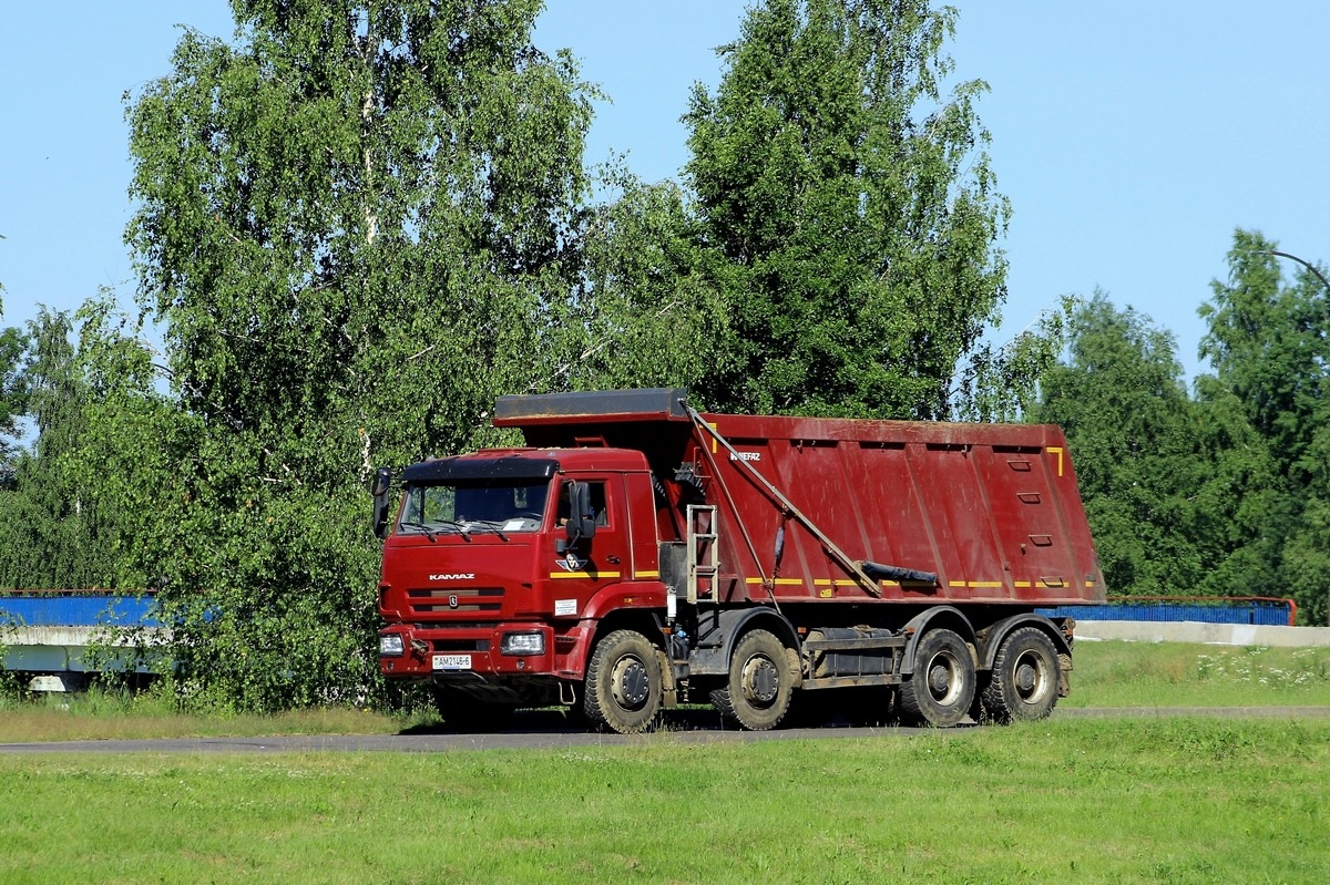 Могилёвская область, № АМ 2146-6 — КамАЗ-65201 (общая модель)