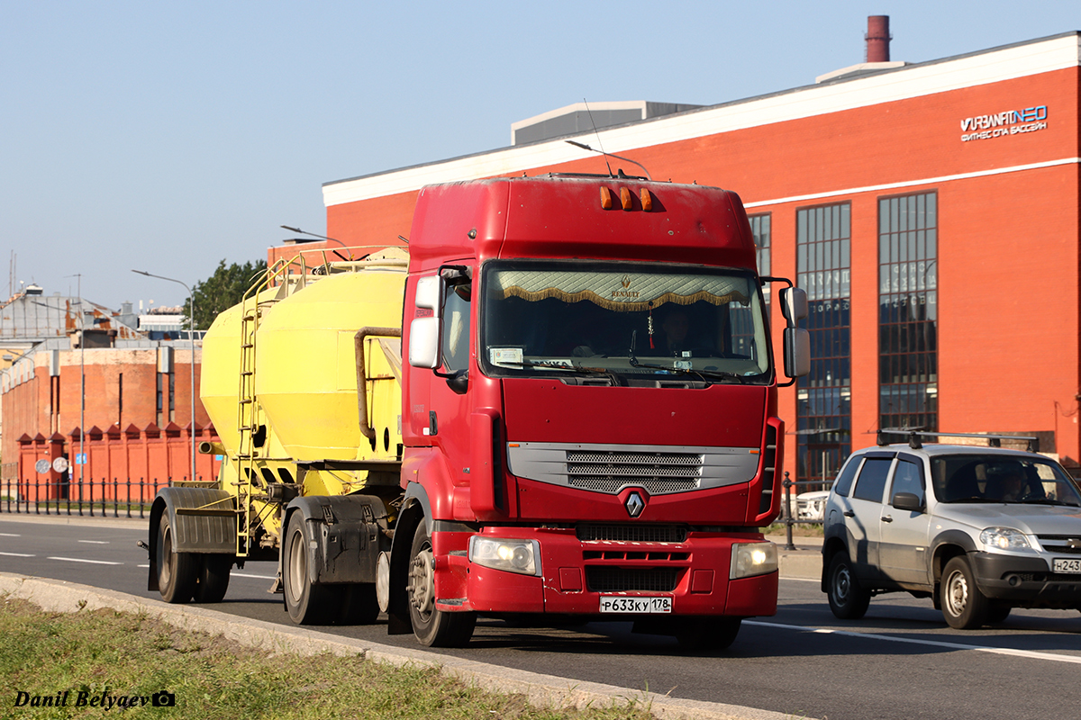 Санкт-Петербург, № Р 633 КУ 178 — Renault Premium ('2006)