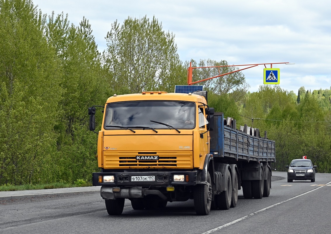 Кемеровская область, № В 107 ОК 197 — КамАЗ-65116-62