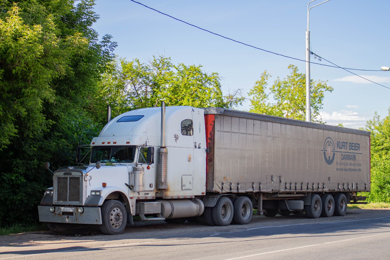 Московская область, № О 862 ХА 750 — Freightliner FLD 120 Classic