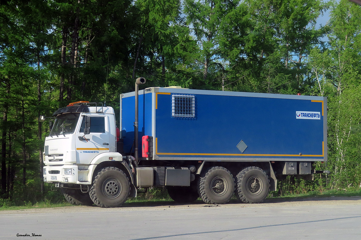 Иркутская область, № Н 722 КК 138 — КамАЗ-43118-50