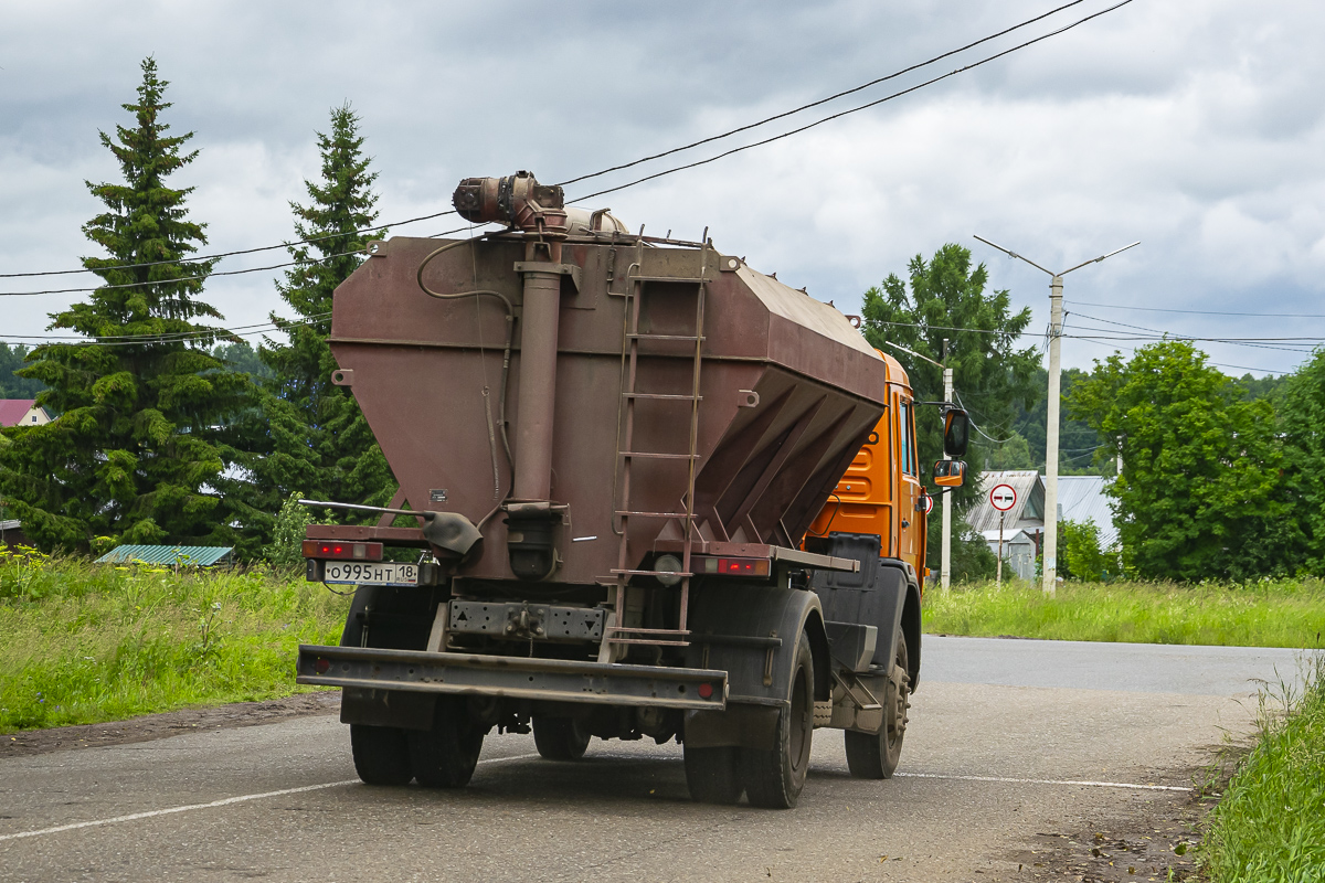 Удмуртия, № О 995 НТ 18 — КамАЗ-43253-15 [43253R]