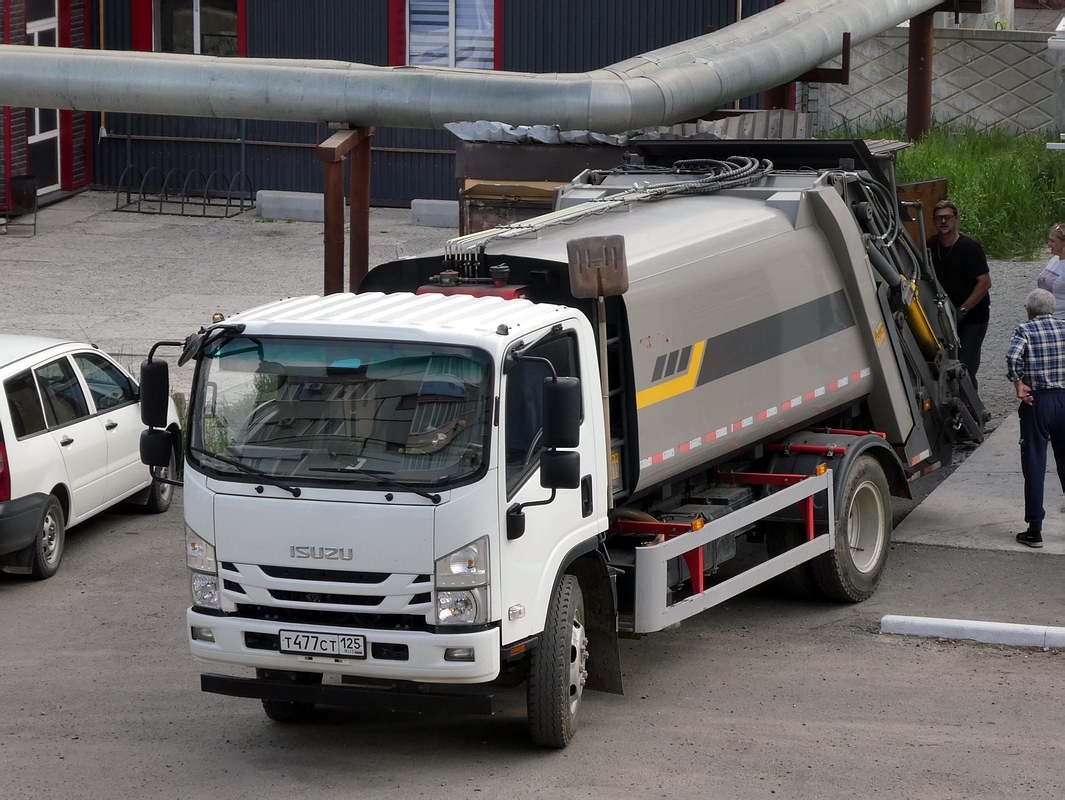 Приморский край, № Т 477 СТ 125 — Isuzu Elf QL(общая модель) [LWL]