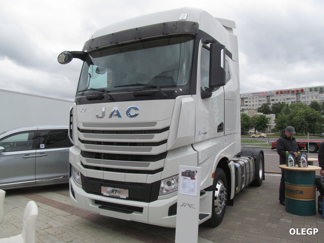 Минск, № (BY-7) Б/Н 0378 — JAC K7; Транспортные средства без номеров (Минск); Новая техника (Минск); Минск — Выставка "БАМАП-2026"