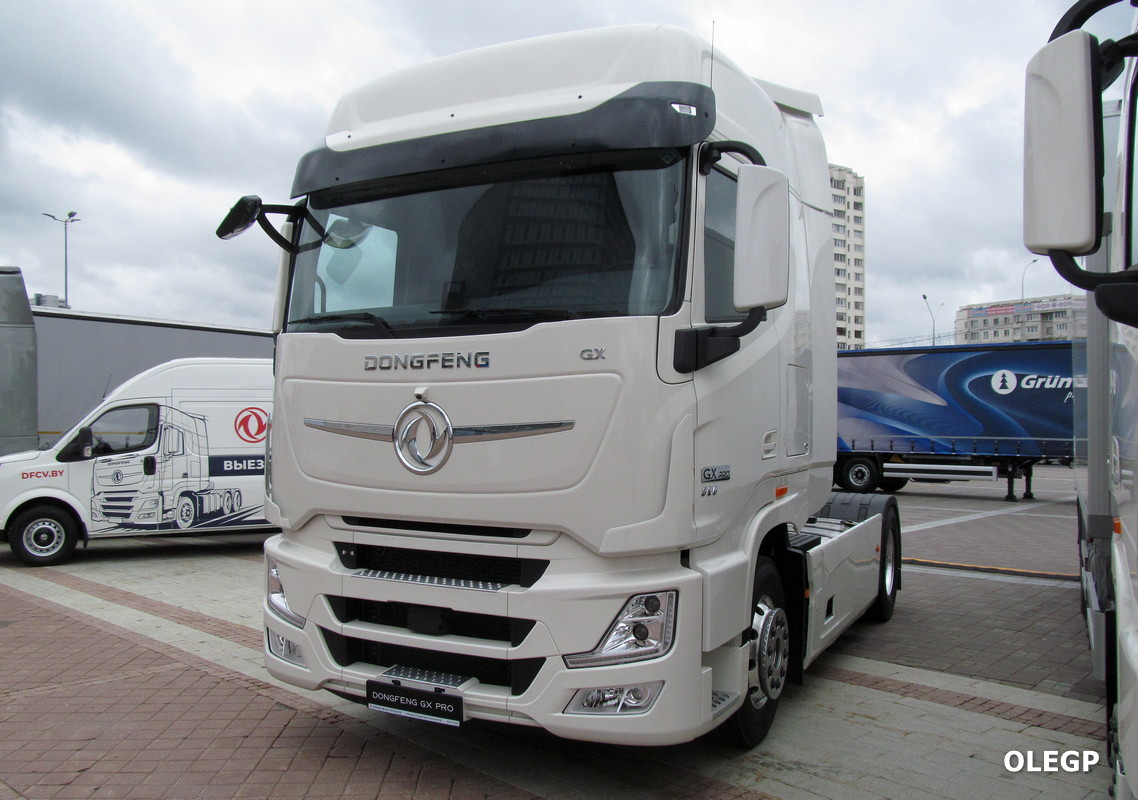 Минск, № (BY-7) Б/Н 0379 — Dongfeng GX DFH4180; Транспортные средства без номеров (Минск); Новая техника (Минск); Минск — Выставка "БАМАП-2026"