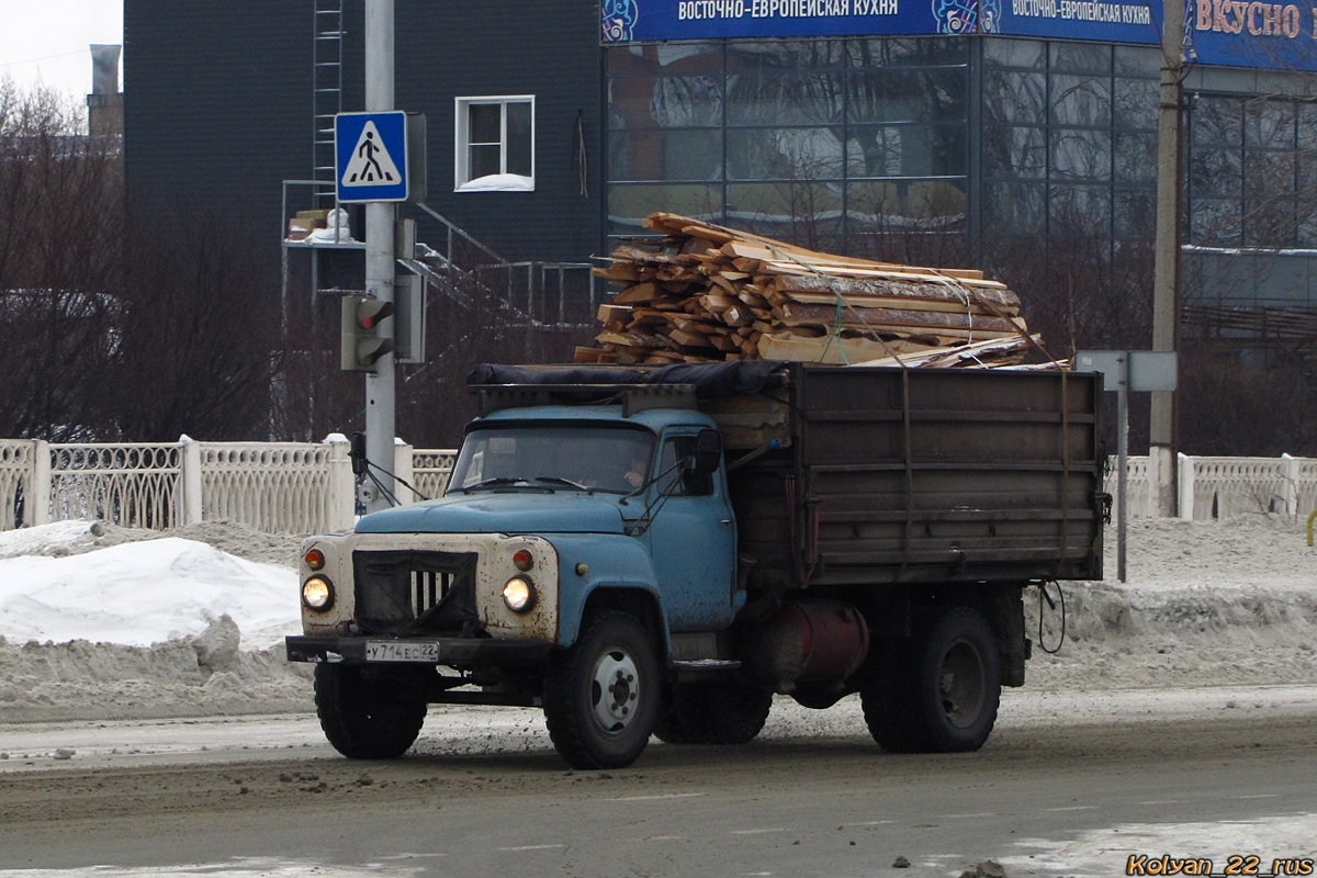 Алтайский край, № У 714 ЕС 22 — ГАЗ-53-14, ГАЗ-53-14-01