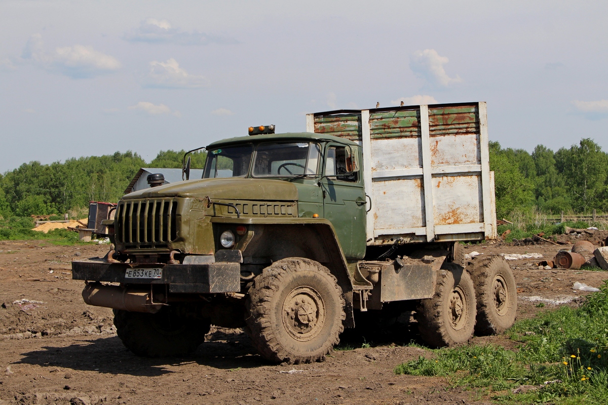 Томская область, № Е 853 КЕ 70 — Урал-4320-31
