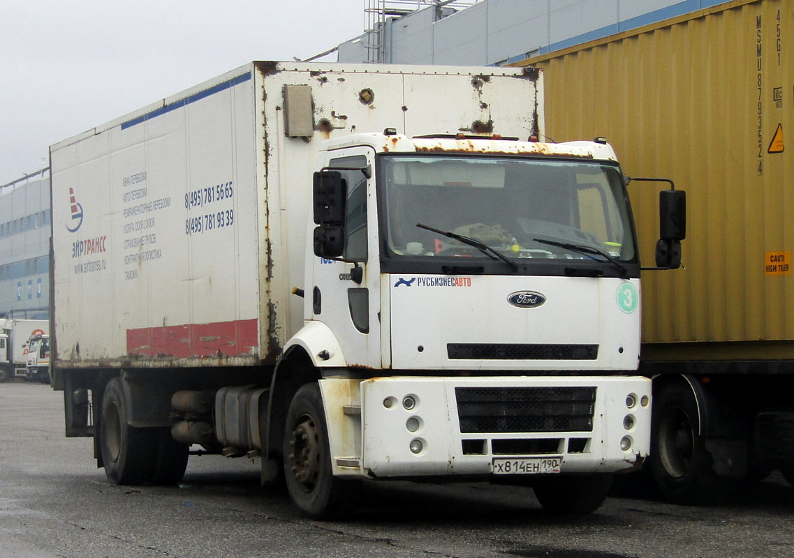 Московская область, № Х 814 ЕН 190 — Ford Cargo ('2003) 1824