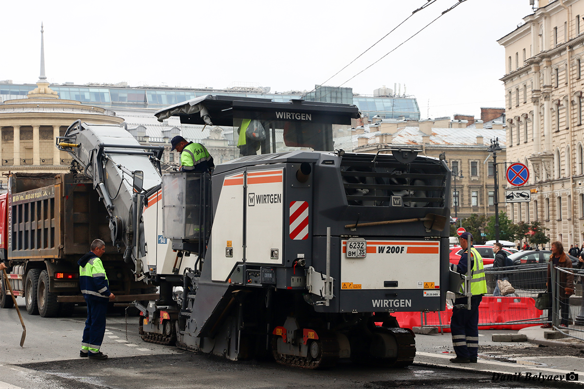 Санкт-Петербург, № 6232 ВМ 35 — Wirtgen W 200