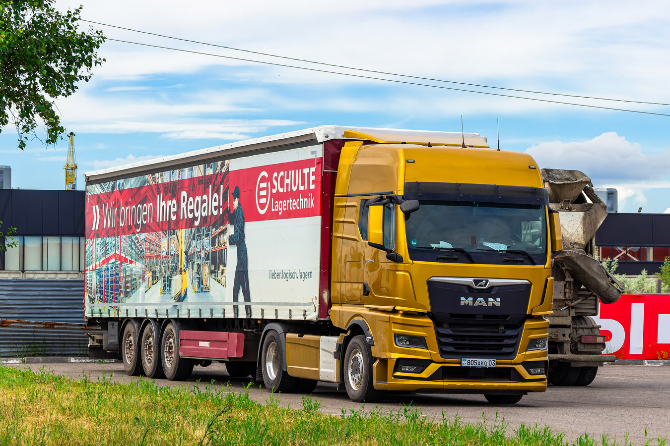 Акмолинская область, № 805 AKG 03 — MAN TGX ('2020) 18.510
