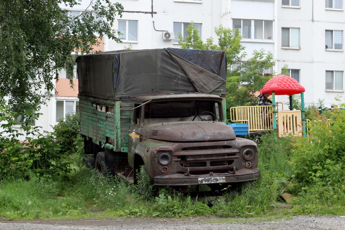 Свердловская область, № А 985 ОА 66 — ЗИЛ-130 (общая модель)