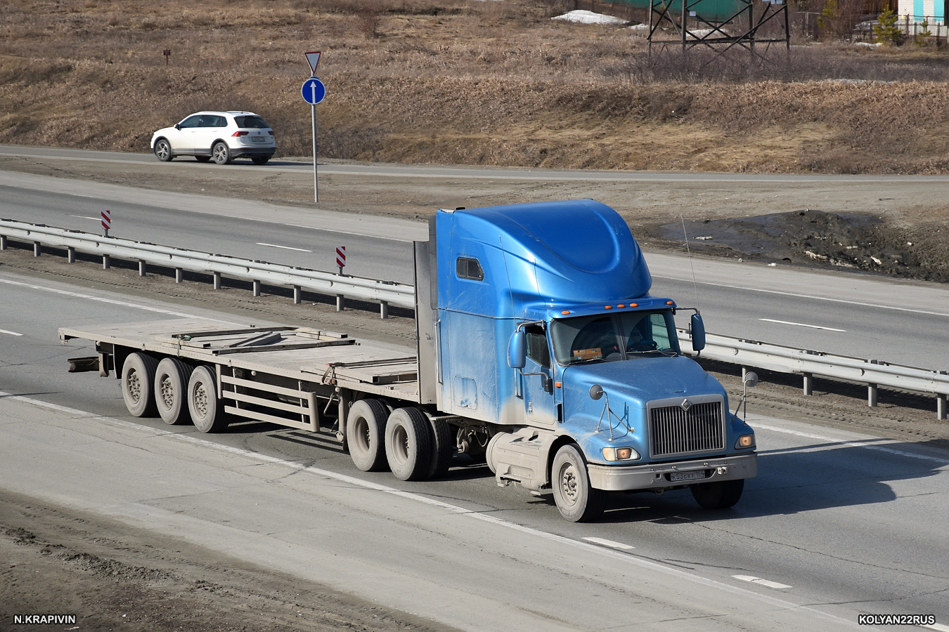 Новосибирская область, № К 538 ХТ 154 — International 9400