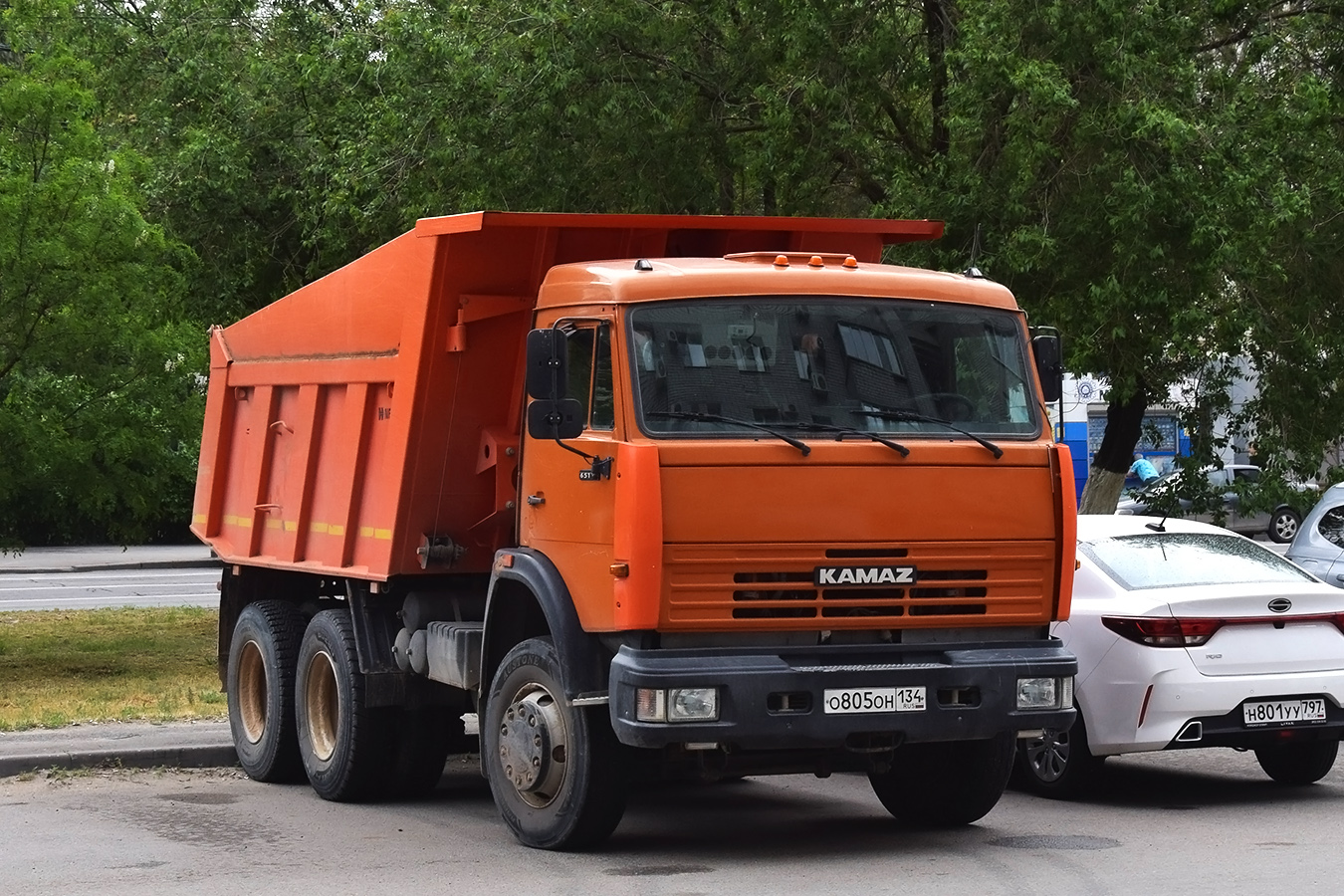Волгоградская область, № О 805 ОН 134 — КамАЗ-65115 (общая модель)