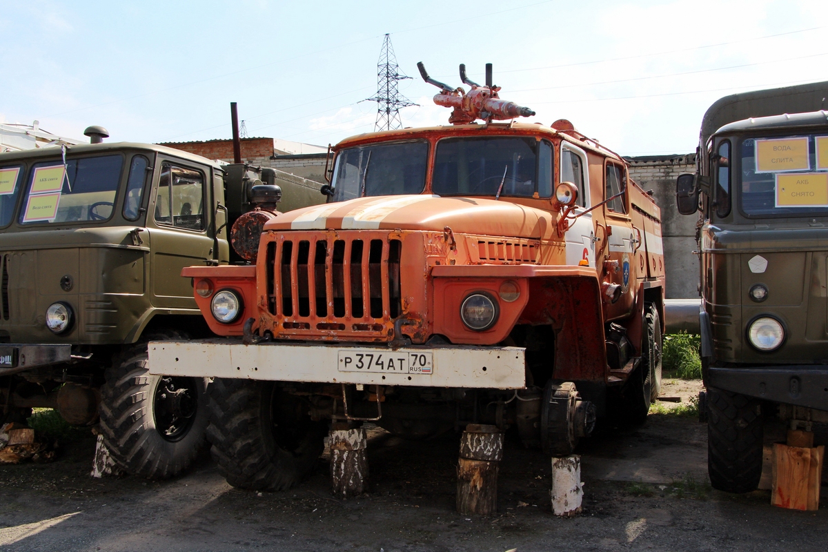 Томская область, № Р 374 АТ 70 — Урал-55571 (55571-10)
