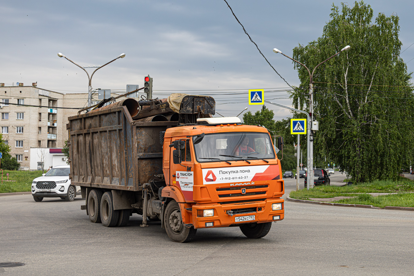 Свердловская область, № Т 542 КС 797 — КамАЗ-65115-N3(78)