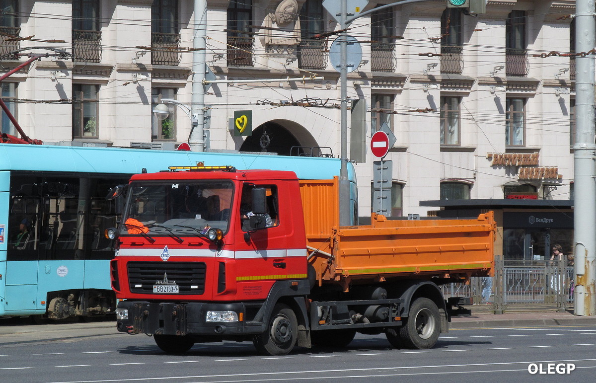 Минск, № ВВ 2133-7 — МАЗ-4571