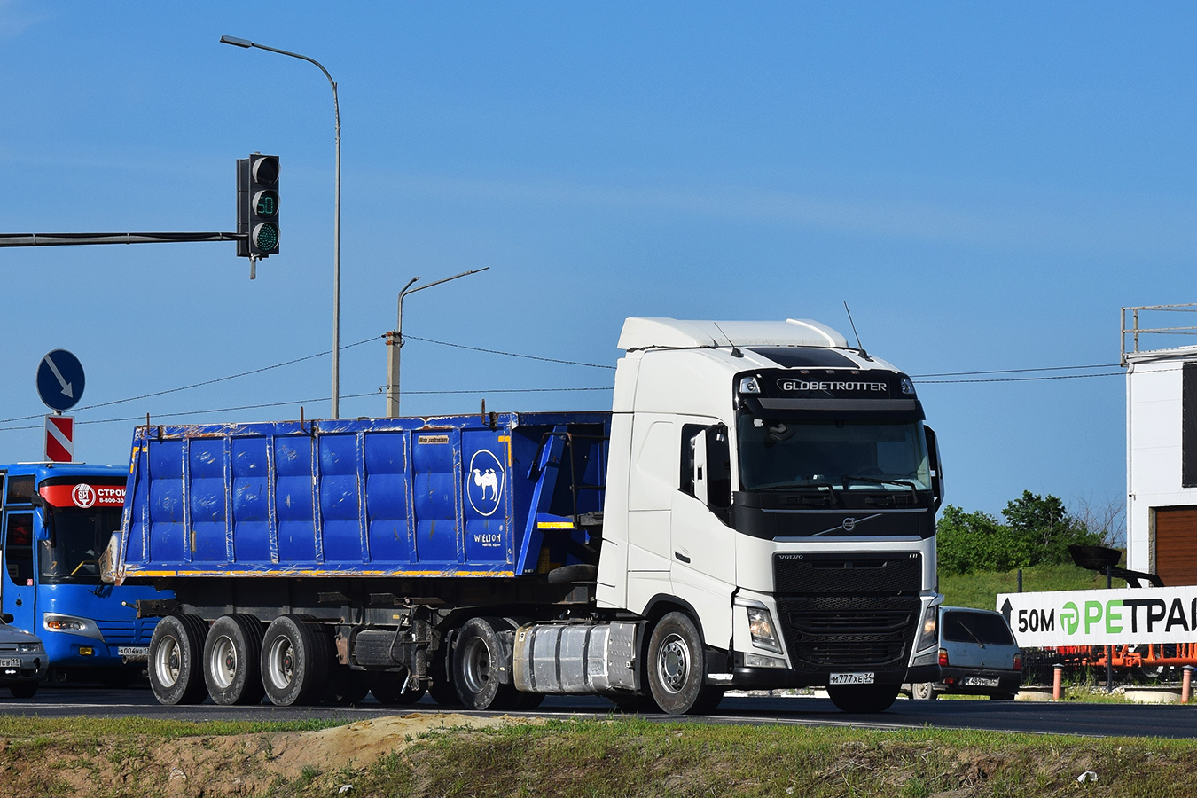 Волгоградская область, № М 777 ХЕ 34 — Volvo ('2012) FH.460