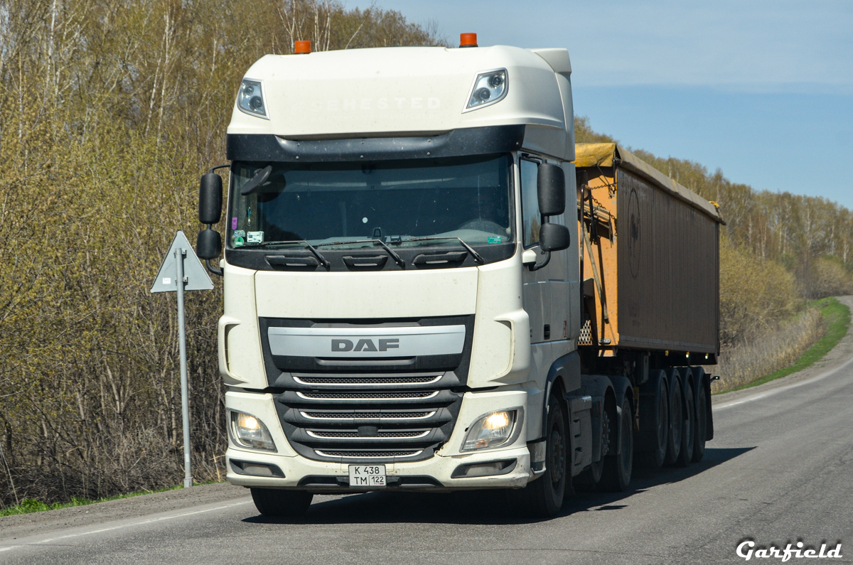 Алтайский край, № К 438 ТМ 122 — DAF XF Euro6 FT