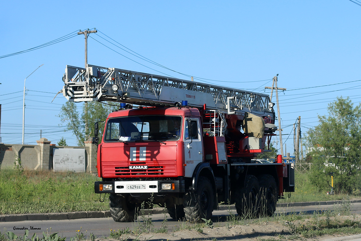 Саха (Якутия), № С 629 ЕЕ 14 — КамАЗ-43114-02 [43114C]