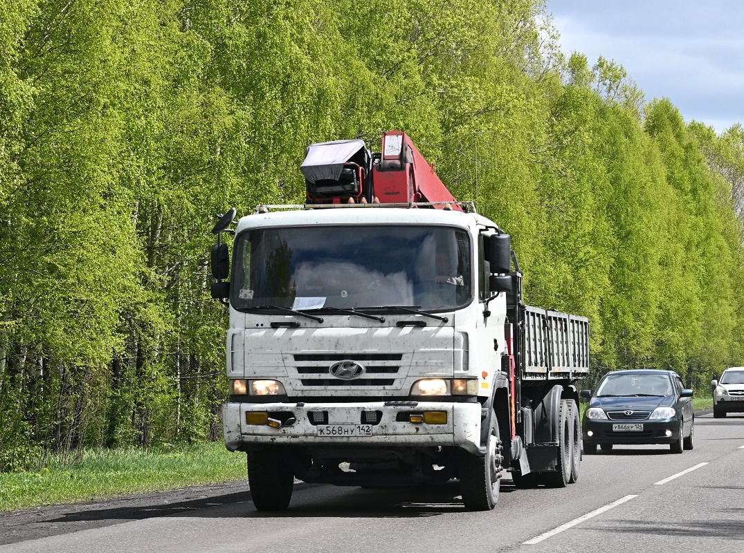 Кемеровская область, № К 568 НУ 142 — Hyundai Mega Truck HD120