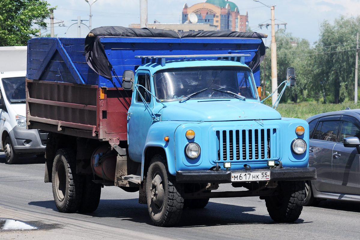 Омская область, № М 617 НК 55 — ГАЗ-53-14, ГАЗ-53-14-01