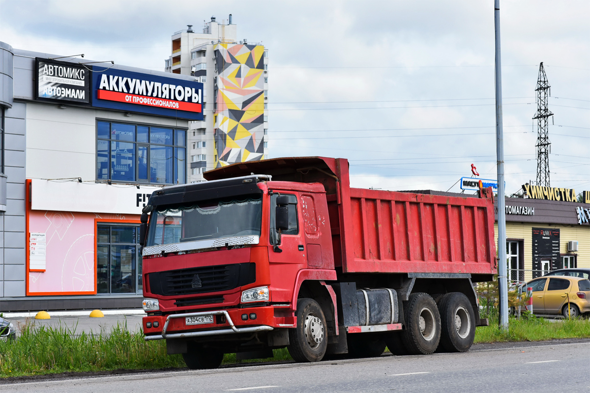 Тюменская область, № А 304 СВ 172 — Howo HW ZZ3327