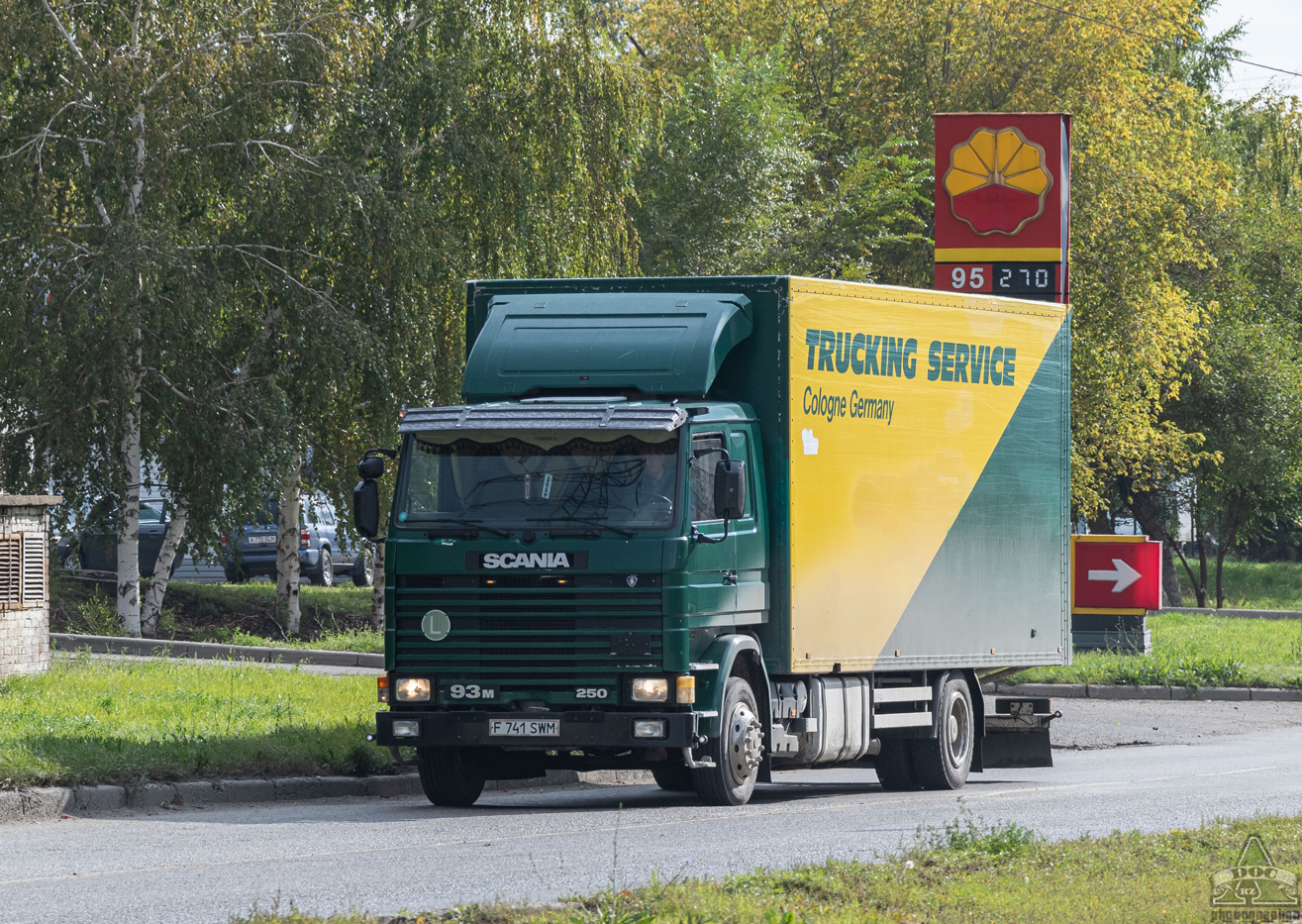 Восточно-Казахстанская область, № F 741 SWM — Scania (II) R93M