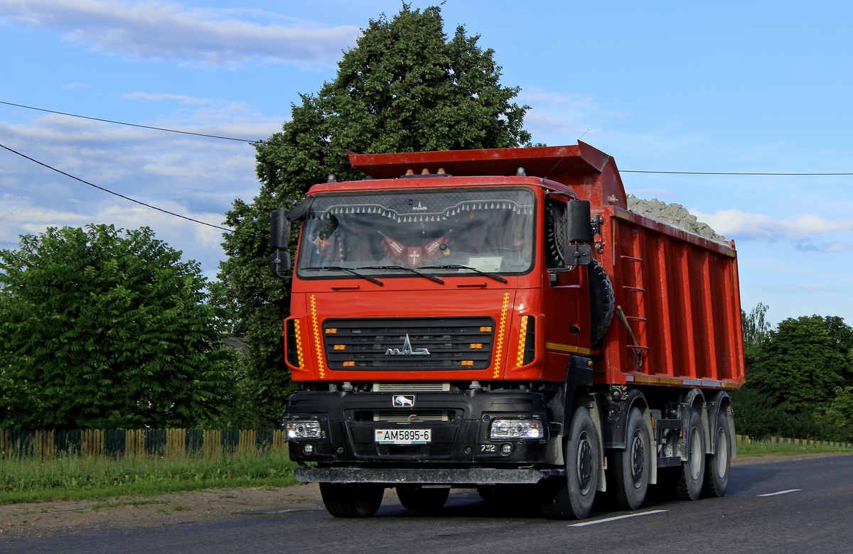 Могилёвская область, № АМ 5895-6 — МАЗ-6516 (общая модель)