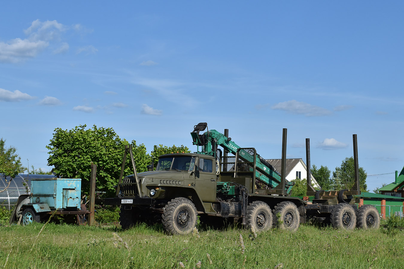 Рязанская область, № О 508 ТН 62 — Урал-4320 / 5557 (общая модель)