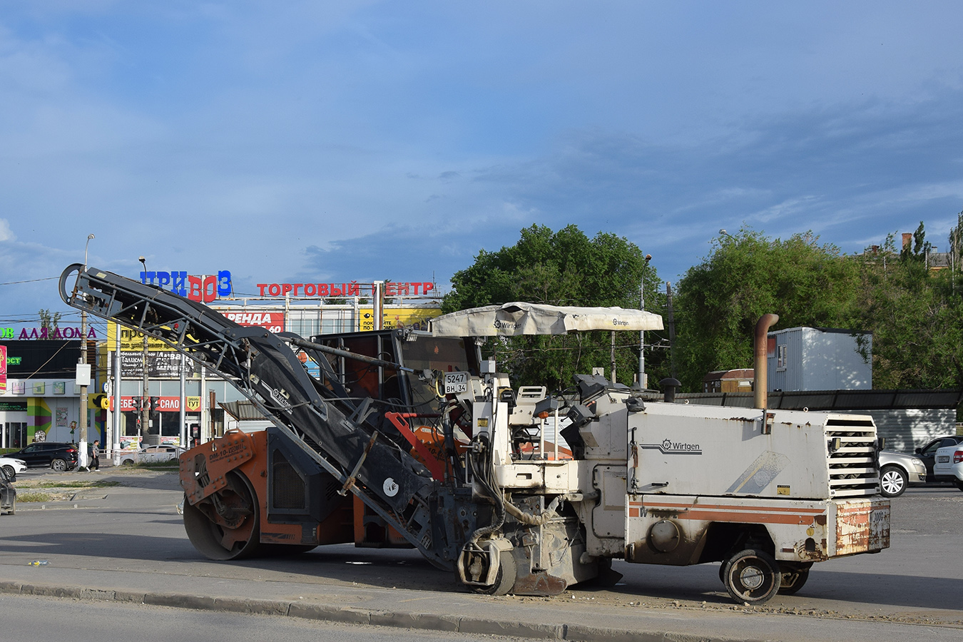 Волгоградская область, № 5247 ВН 34 — Wirtgen W 1000
