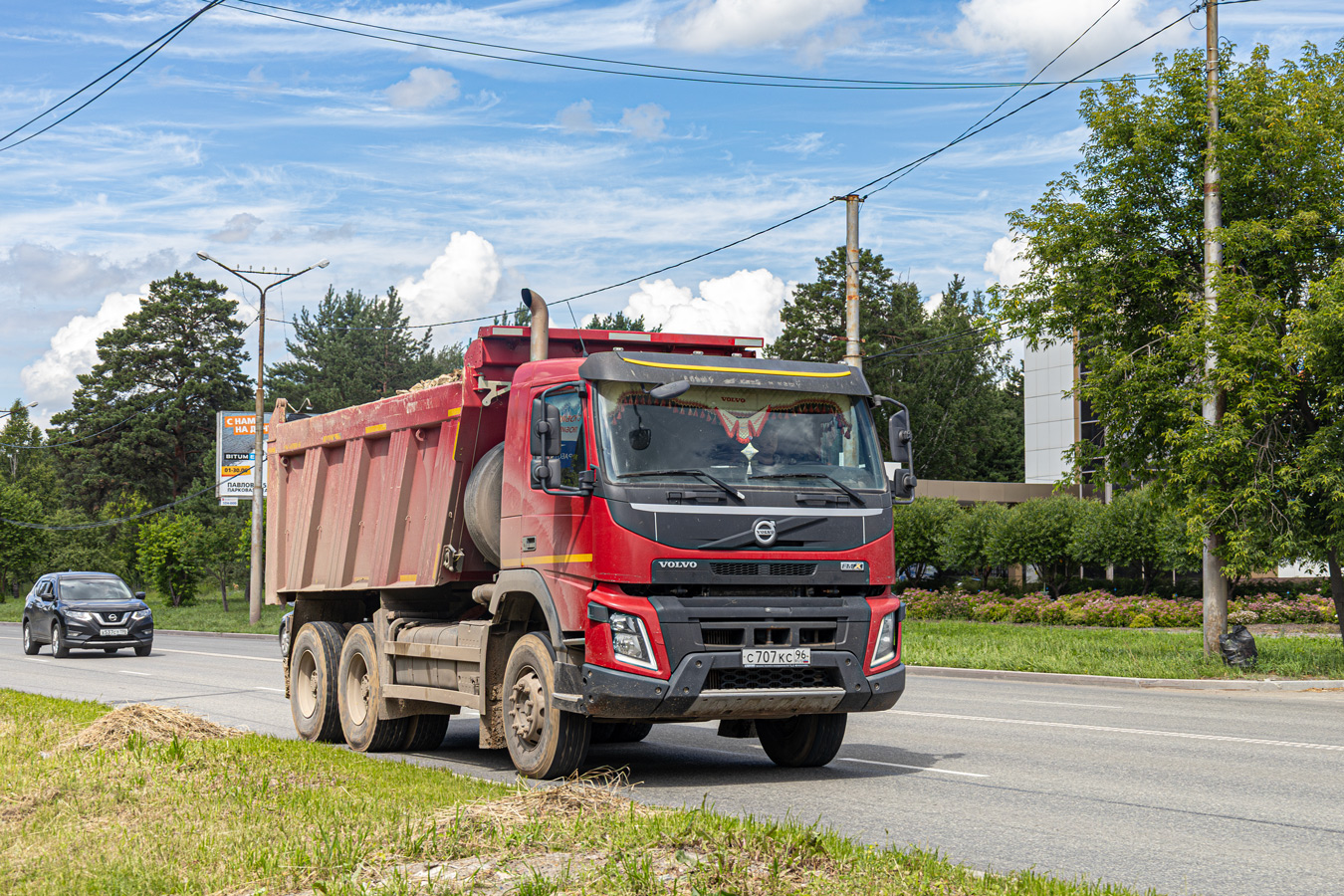 Свердловская область, № С 707 КС 96 — Volvo ('2013) FMX.420 [X9P]