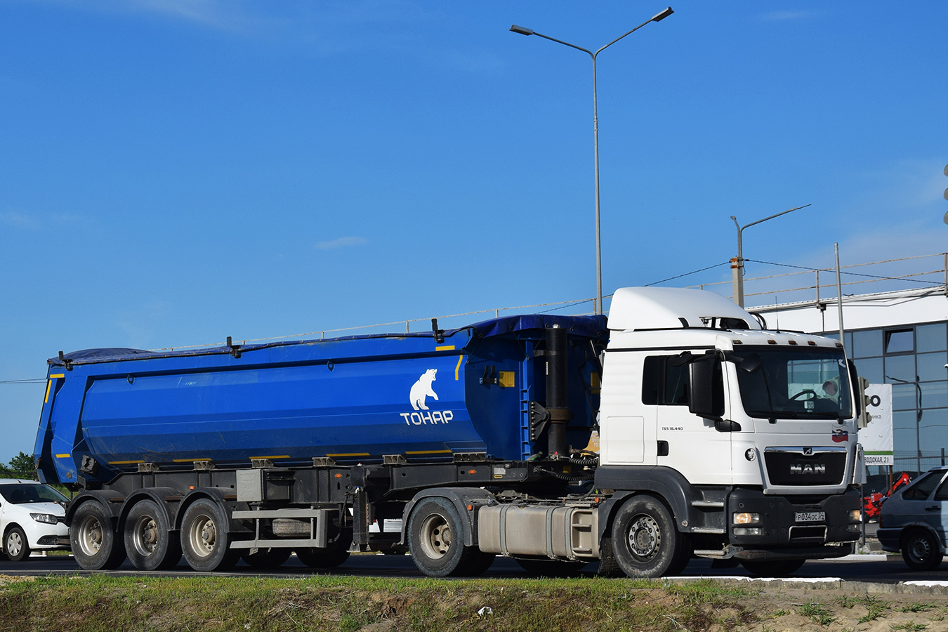 Волгоградская область, № Р 034 ОС 34 — MAN TGS 18.440