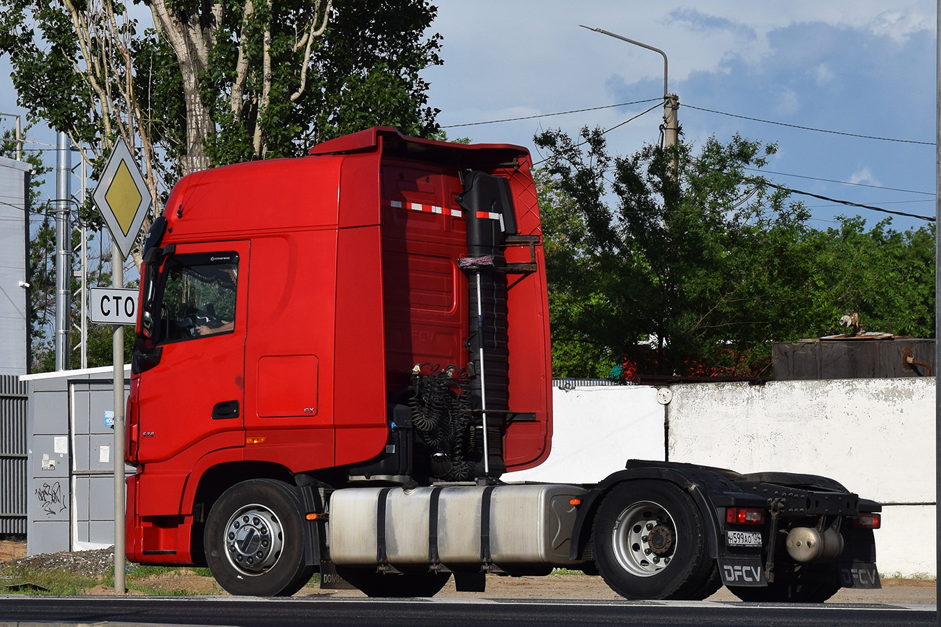 Волгоградская область, № Н 599 АО 134 — Dongfeng GX DFH4180