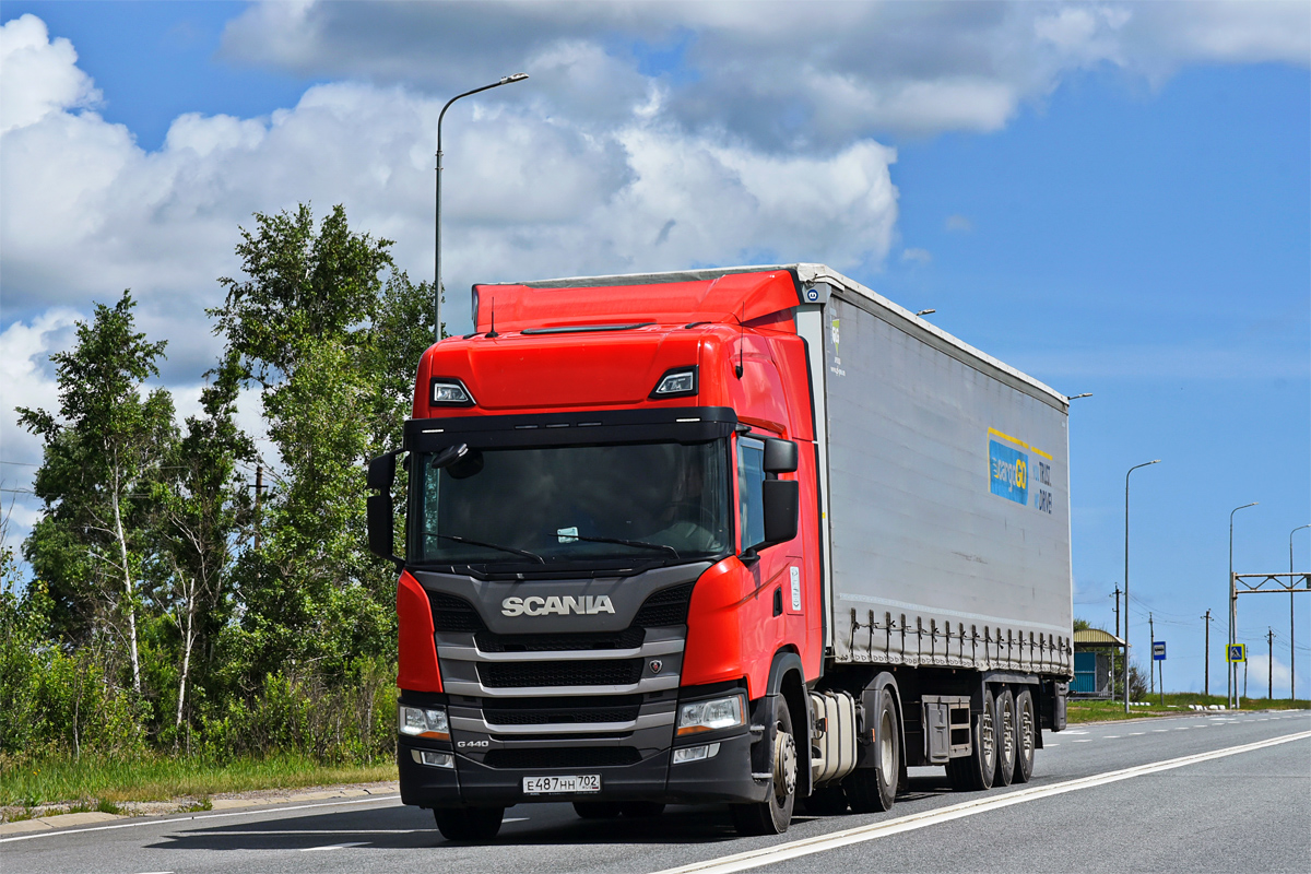 Башкортостан, № Е 487 НН 702 — Scania ('2013) R440