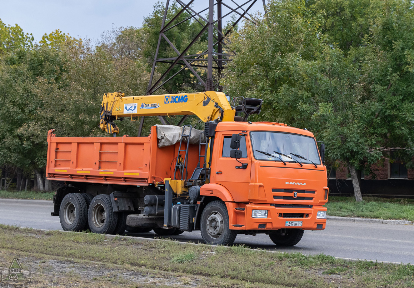 Восточно-Казахстанская область, № 217 BF 16 — КамАЗ-65115 [XWC]