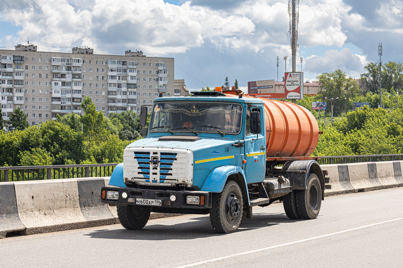 Свердловская область, № Н 603 АР 196 — ЗИЛ-433362