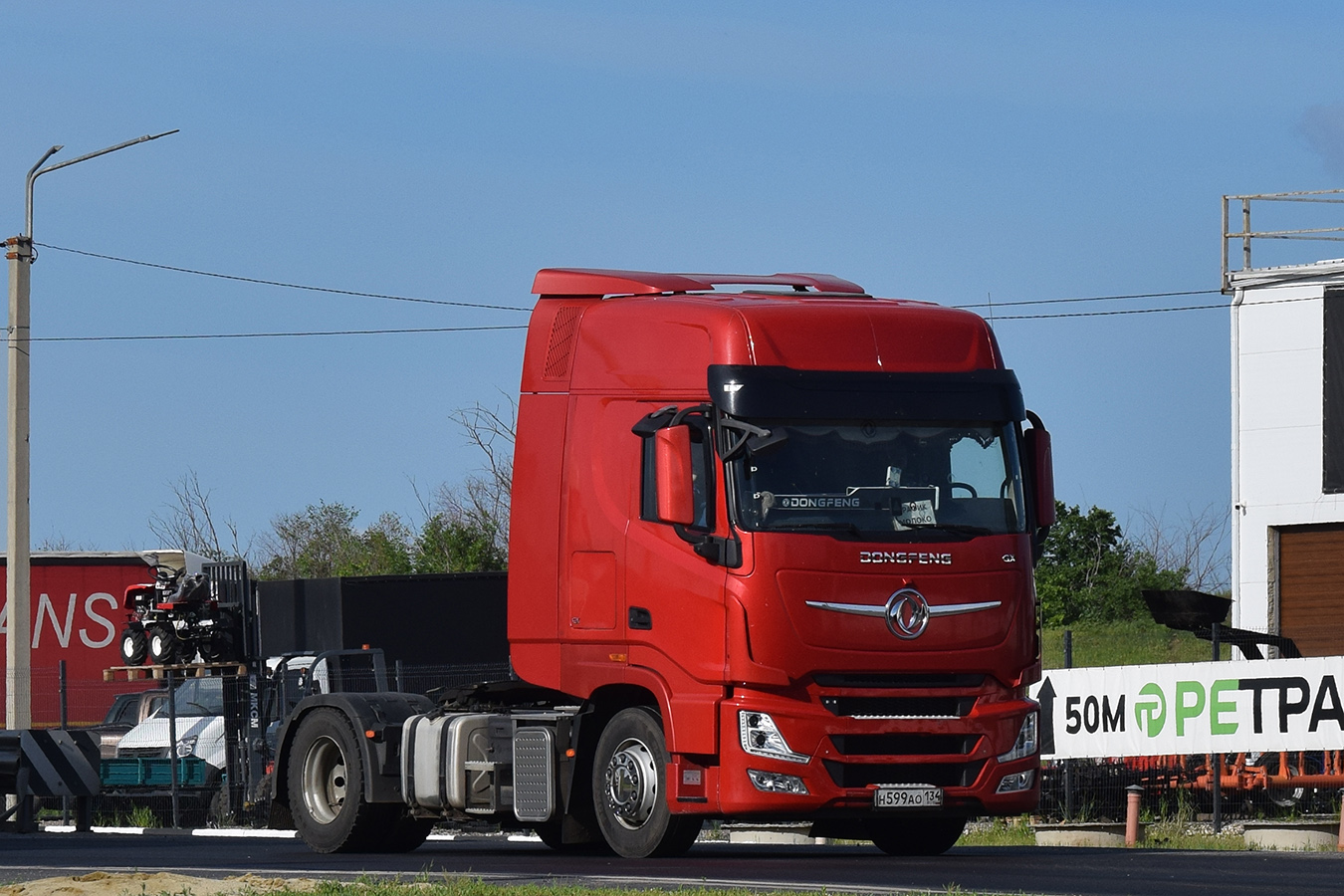 Волгоградская область, № Н 599 АО 134 — Dongfeng GX DFH4180
