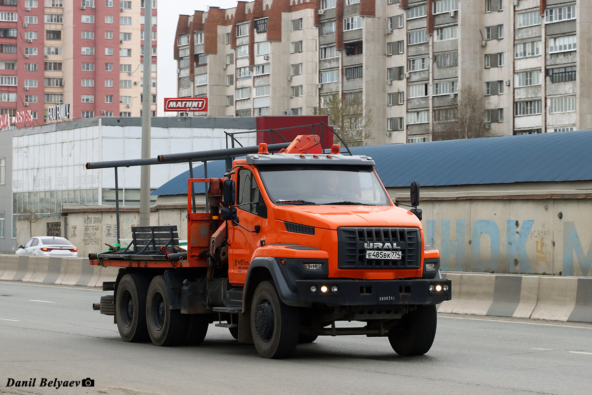 Челябинская область, № Е 485 ВК 774 — Урал NEXT 73945