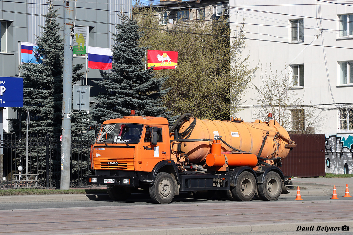 Челябинская область, № Н 400 ХЕ 74 — КамАЗ-53215-15 [53215R]