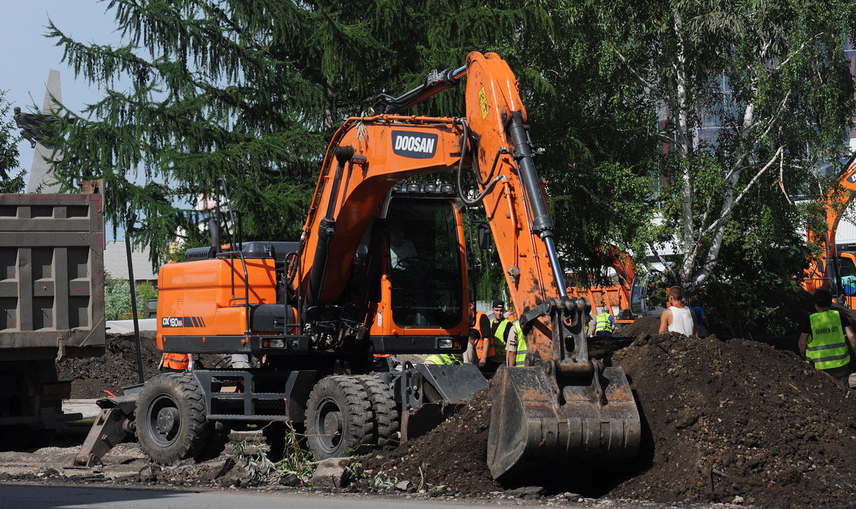 Омская область, № 0284 МХ 55 — Doosan DX190W