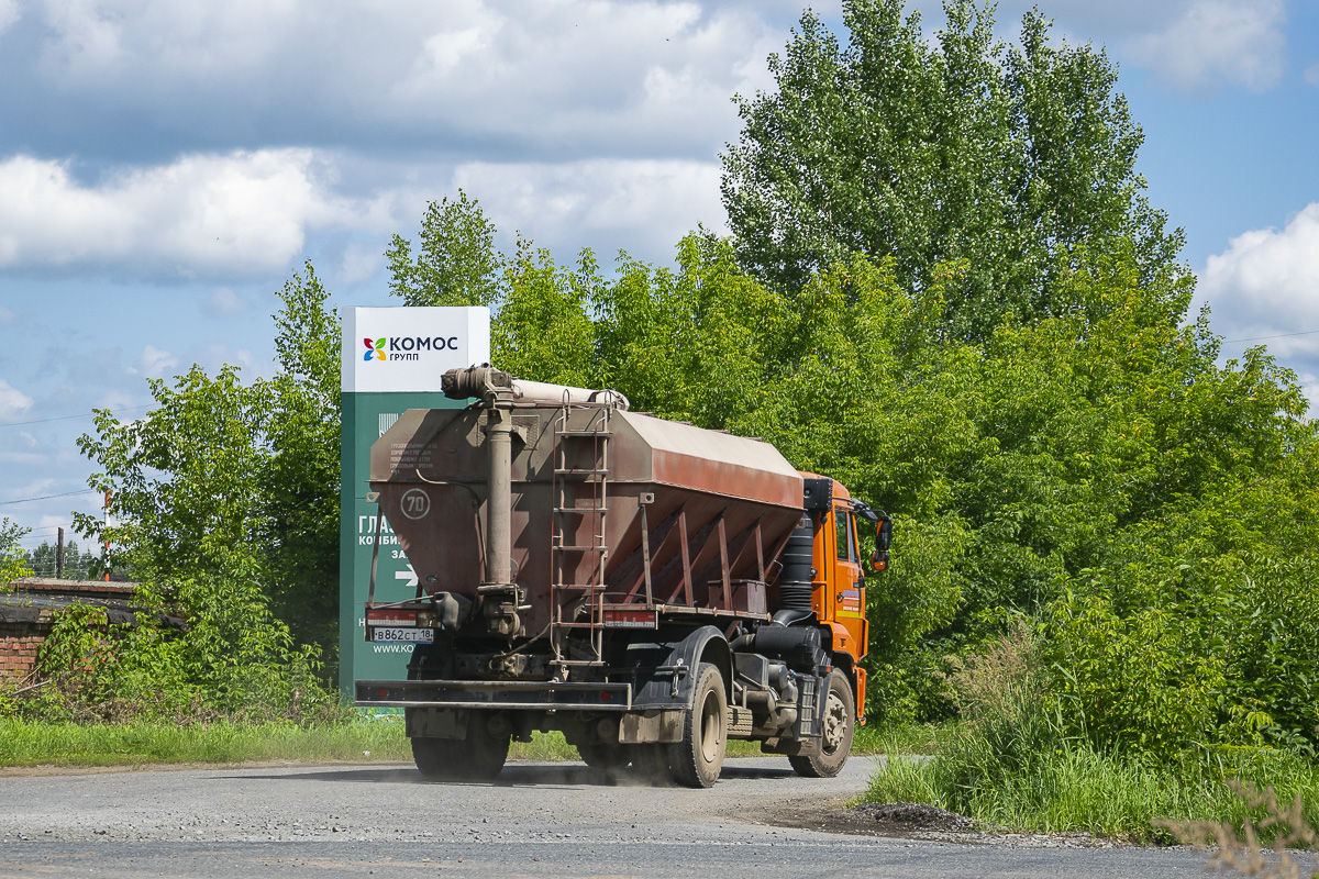 Удмуртия, № В 862 СТ 18 — КамАЗ-43255-G5(69)
